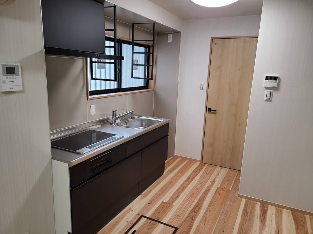 古いキッチンからリフォーム after