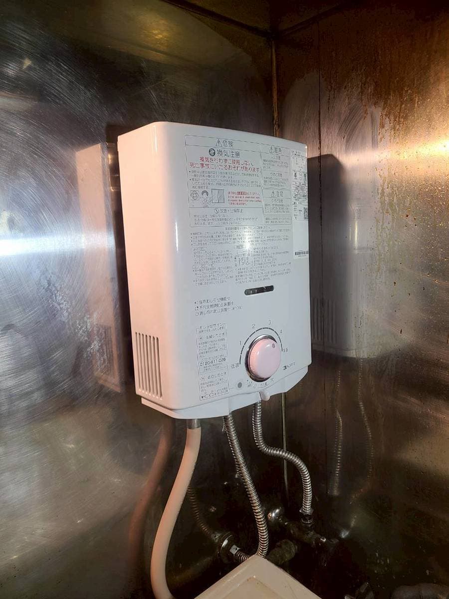 湯沸し器取り替え工事 after